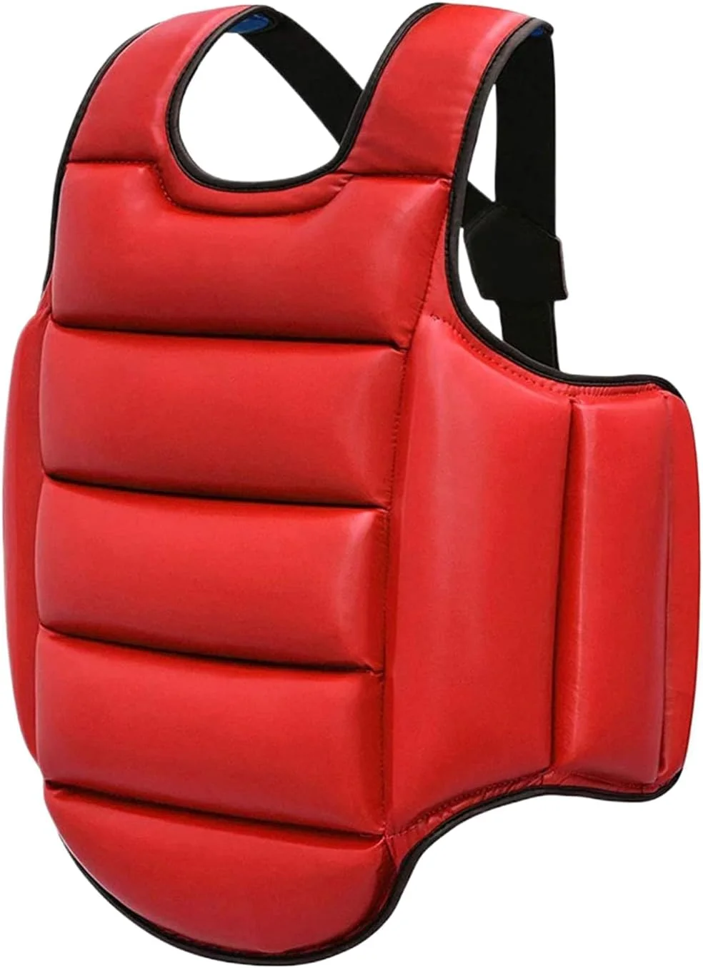محافظ بدن بوکس - محافظ سینه کیک بوکسینگ دو طرفه، پد محافظ بدن قابل تنظیم برای تمرین و هنرهای رزمی