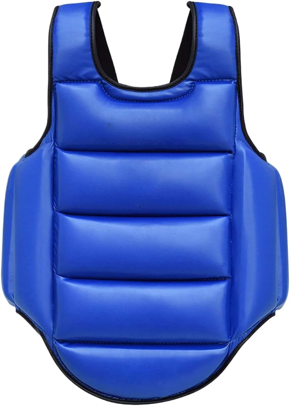 محافظ سینه و شکم بوکس - پد محافظ تنفسی برای کیک بوکسینگ، لوازم جانبی تمرین اسپارینگ، مسابقات هنرهای رزمی