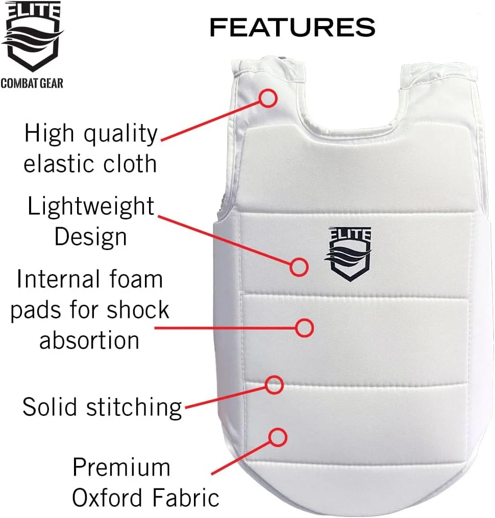 محافظ سینه کاراته برای کودکان و بزرگسالان
