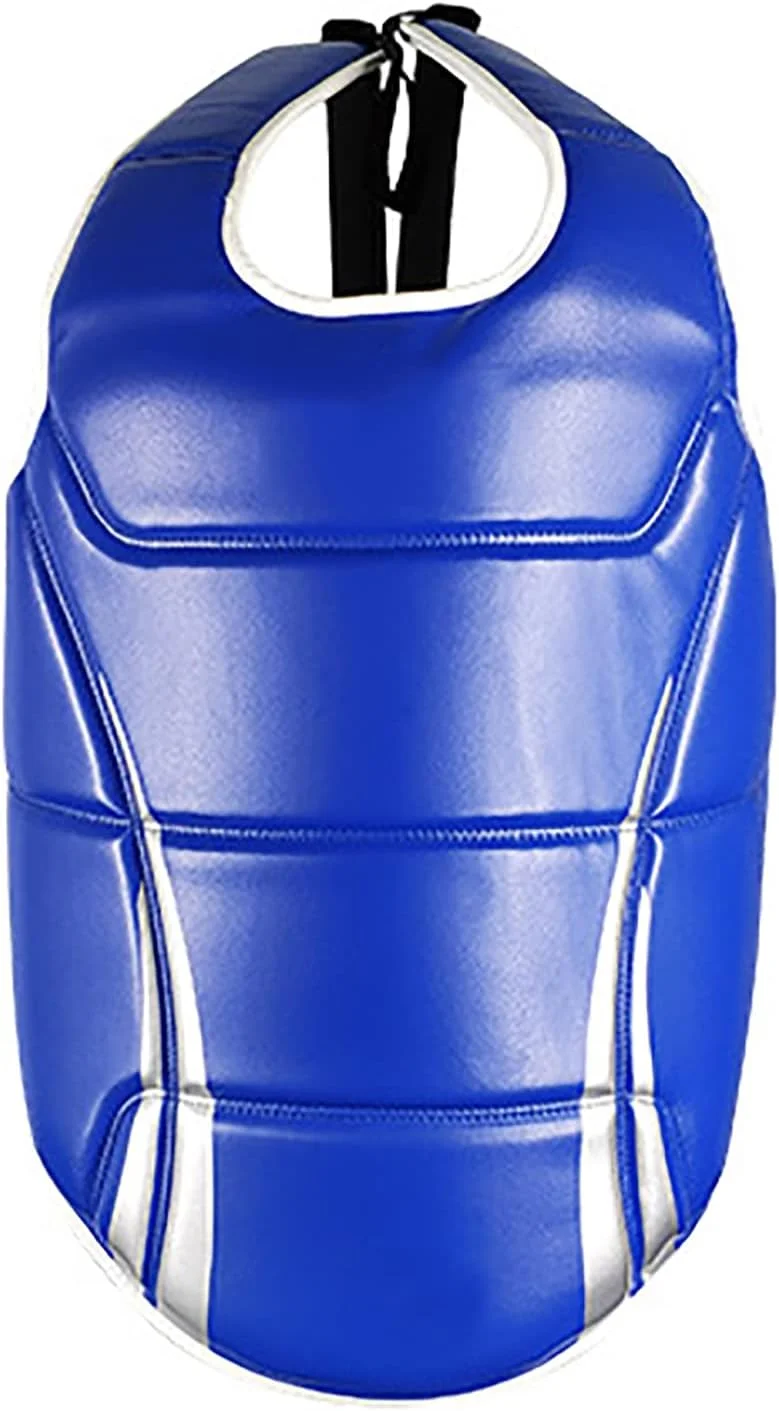 محافظ سینه بوکس ساندا، محافظ سینه بوکس مردانه و زنانه، تجهیزات محافظ مبارزه و تمرین برای تمرین (رنگ: آبی)