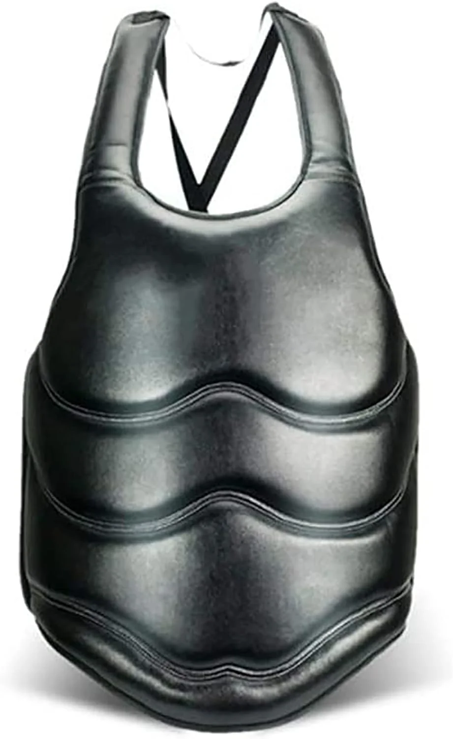 محافظ سینه بوکس کودکان، محافظ سینه بوکس، تجهیزات محافظ، تمرین مبارزه، محافظ بدن تکواندو برای تمرین موی تای ساندا (رنگ: مشکی)