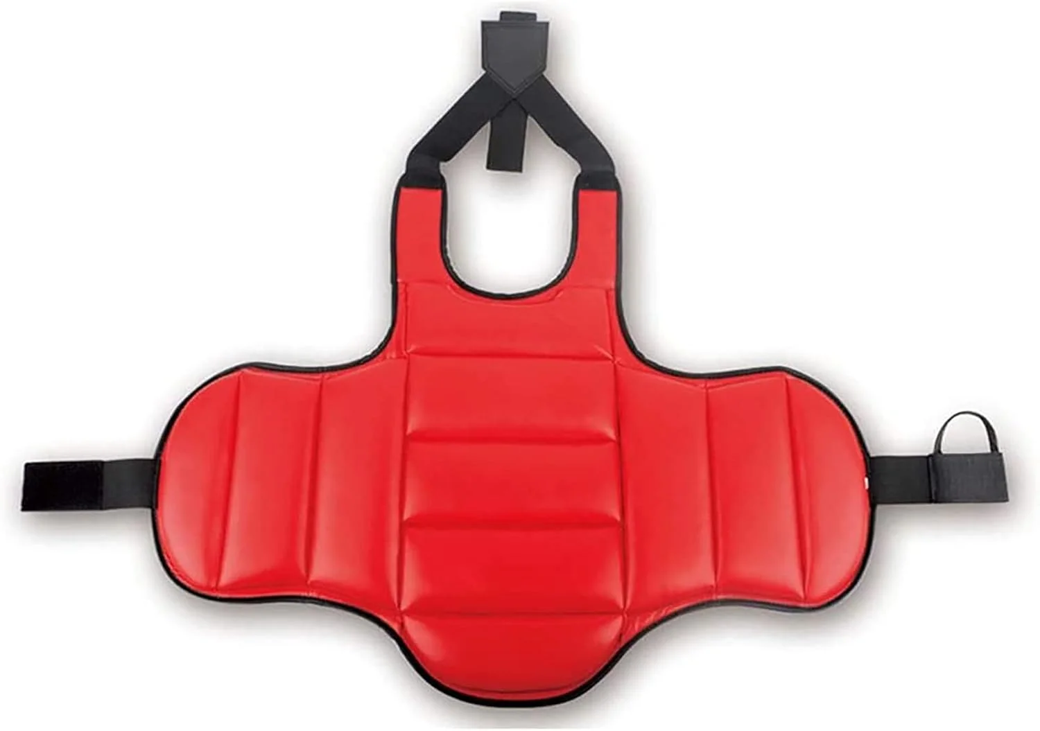 محافظ سینه کاراته، محافظ سینه بوکس، تجهیزات محافظتی کودکان برای تمرین تکواندو، محافظ سینه مردانه و زنانه بزرگسال (رنگ: قرمز)