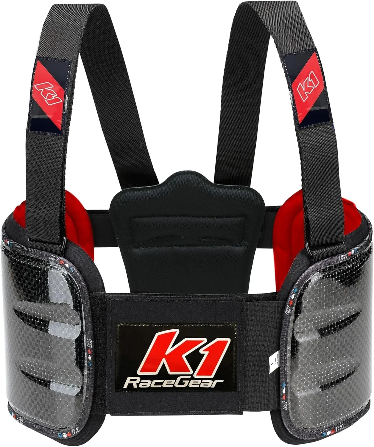 محافظ دنده فیبر کربنی بالستیک K1 - فیبر کربن - سایز بزرگسال سایز 1 محافظ دنده فیبر کربنی بالستیک K1 - فیبر کربن - سایز بزرگسال سایز 1