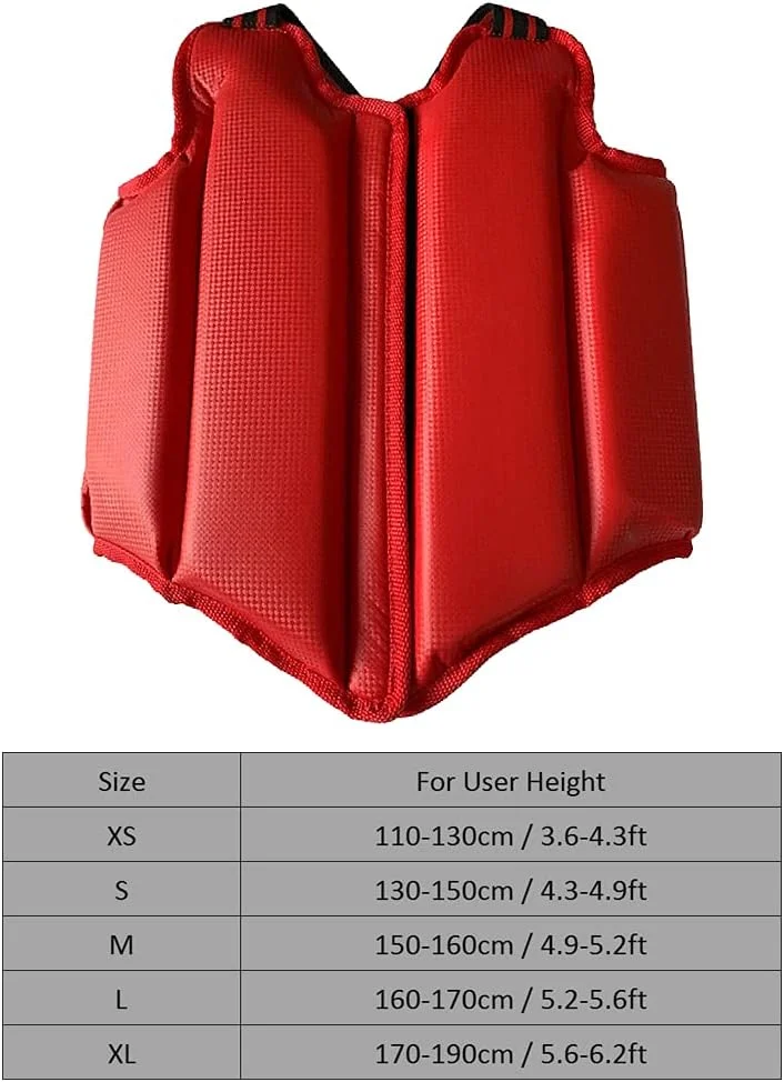 محافظ سینه هلمی برای بوکس، محافظ سینه، زره محافظ برای کودکان و بزرگسالان، هنرهای رزمی، موای تای، کیک بوکسینگ و ورزش
