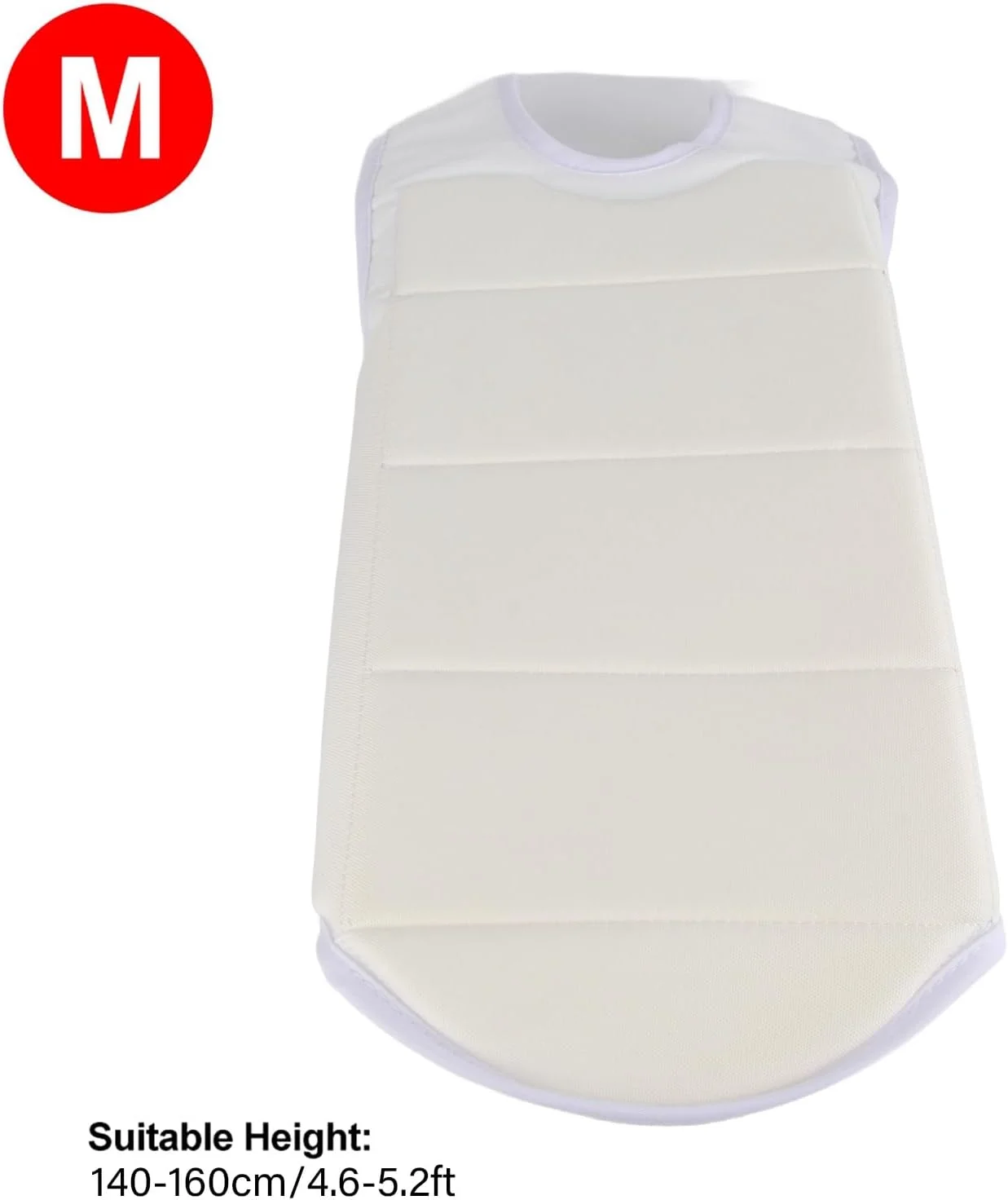 محافظ سینه کاراته، محافظ سینه بوکس مقاوم در برابر ضربه برای تمرین تکواندو (XS) (M)