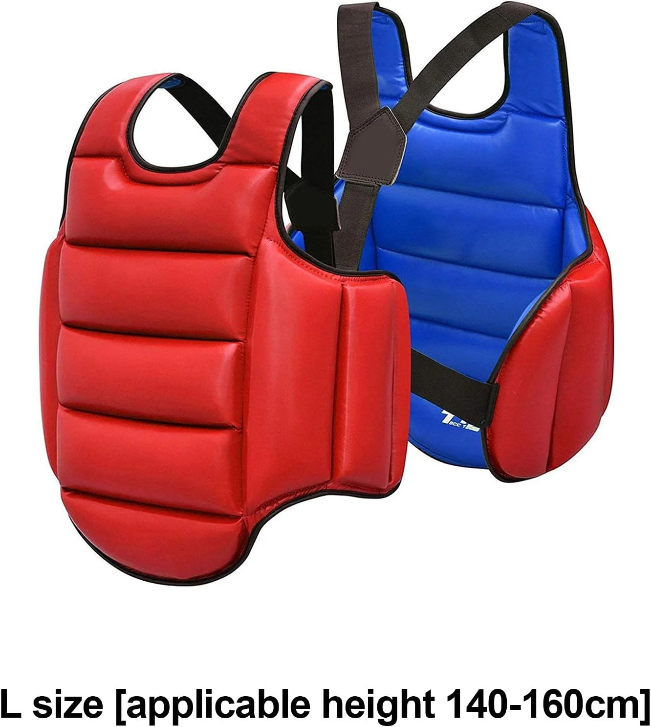 محافظ سینه حرفه ای بوکس، محافظ قفسه سینه، تجهیزات کاراته تکواندو، فناوری بالشتک قوی، تمرین ایمن، قابل استفاده دو طرفه