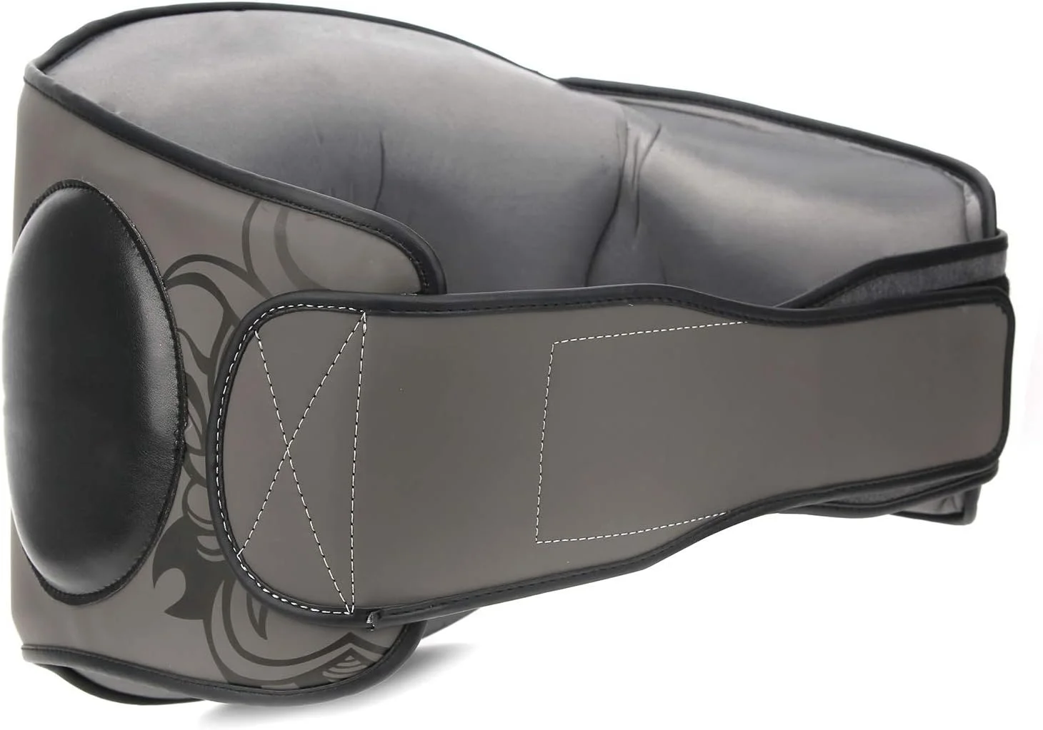 محافظ شکم ورزش های رزمی، خاکستری، مناسب بزرگسالان، کیک بوکسینگ، موی تای، تکواندو، هنرهای رزمی ترکیبی، کاراته