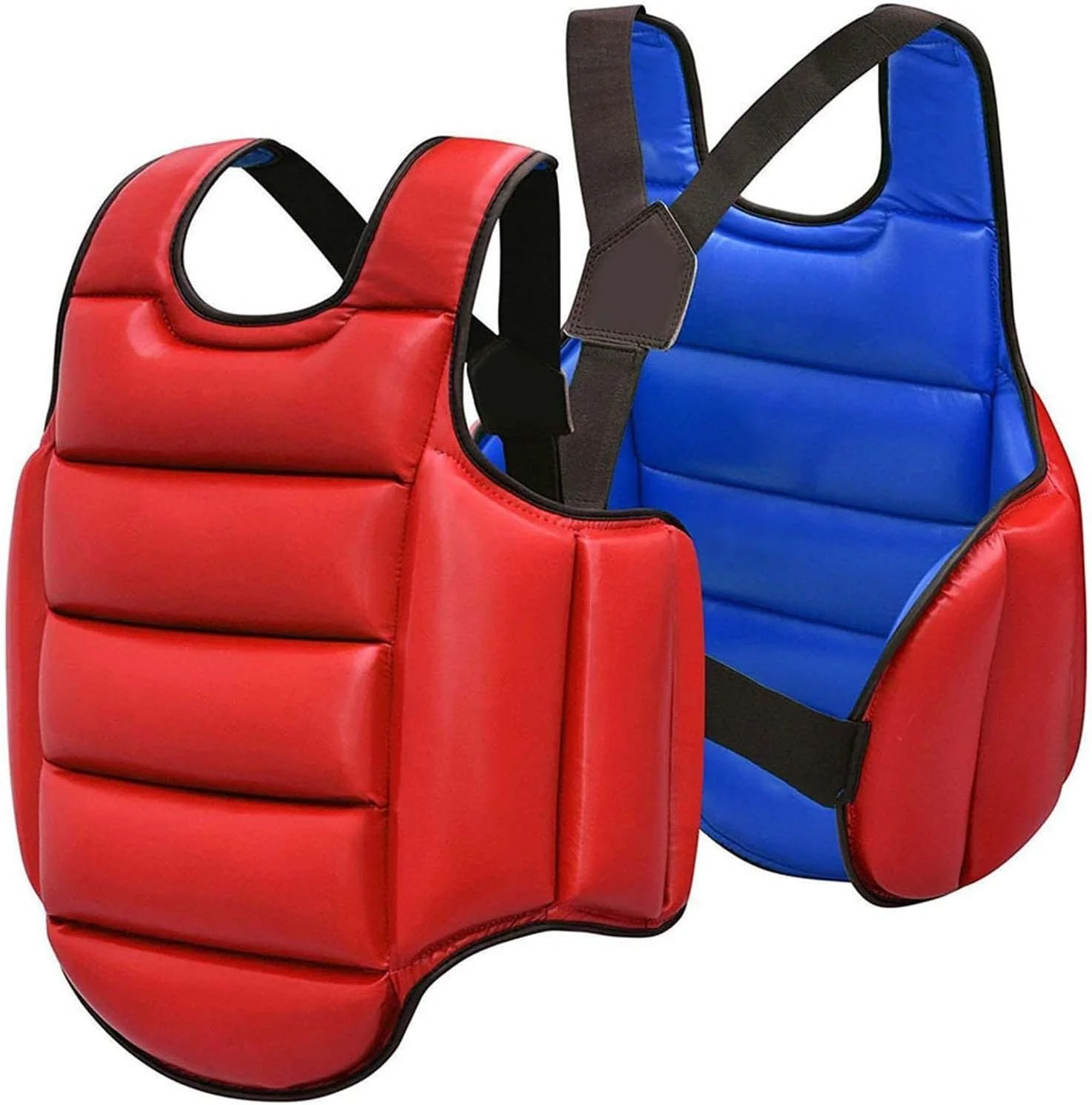 محافظ فوم تکواندو، جلیقه محافظ سینه کاراته بوکس برای کودکان و بزرگسالان، مناسب تمرینات سنگین محافظ فوم تکواندو، جلیقه محافظ سینه کاراته بوکس برای کودکان و بزرگسالان، مناسب تمرینات سنگین