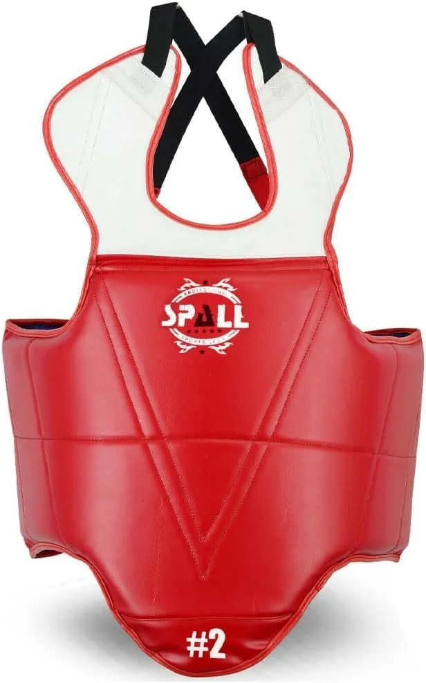 محافظ سینه و بدن سایزهای S M L XL آبی قرمز محافظ دنده برای بوکس MMA موی تای فیتنس ورزشگاه تمرینات ساندا و تمام تمرینات ورزشی مناسب برای مردان و زنان برند SPALL محافظ سینه و بدن سایزهای S M L XL آبی قرمز محافظ دنده برای بوکس MMA موی تای فیتنس ورزشگاه تمرینات ساندا و تمام تمرینات ورزشی مناسب برای مردان و زنان برند SPALL