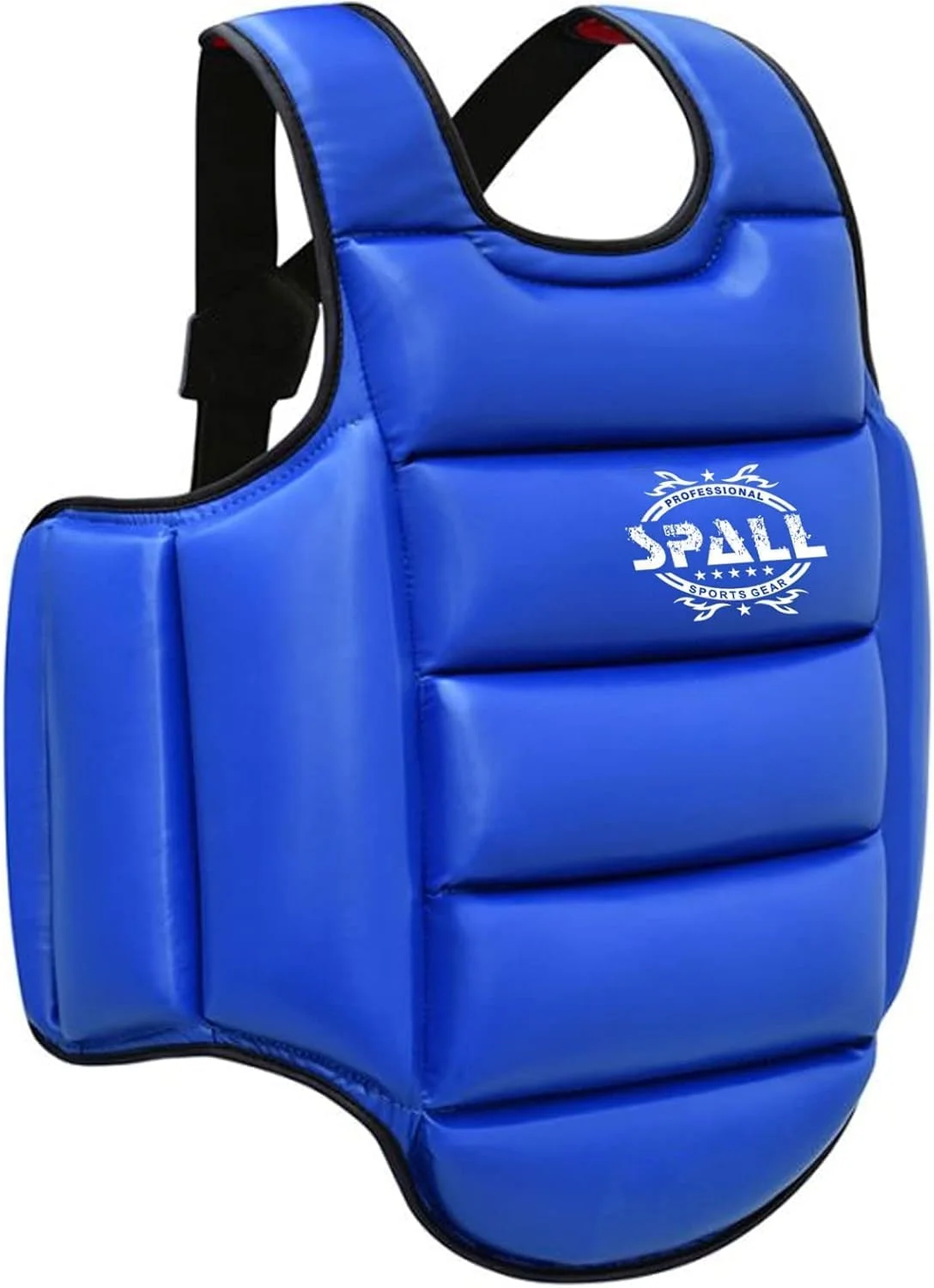 محافظ سینه بوکس، محافظ بدن محکم، قرمز و آبی، قابل تنظیم، سپر ضربه برای کیک بوکسینگ، تکواندو، موای تای، MMA، هنرهای رزمی، تمرینات سنگین پانچینگ برند SPALL محافظ سینه بوکس، محافظ بدن محکم، قرمز و آبی، قابل تنظیم، سپر ضربه برای کیک بوکسینگ، تکواندو، موای تای، MMA، هنرهای رزمی، تمرینات سنگین پانچینگ برند SPALL