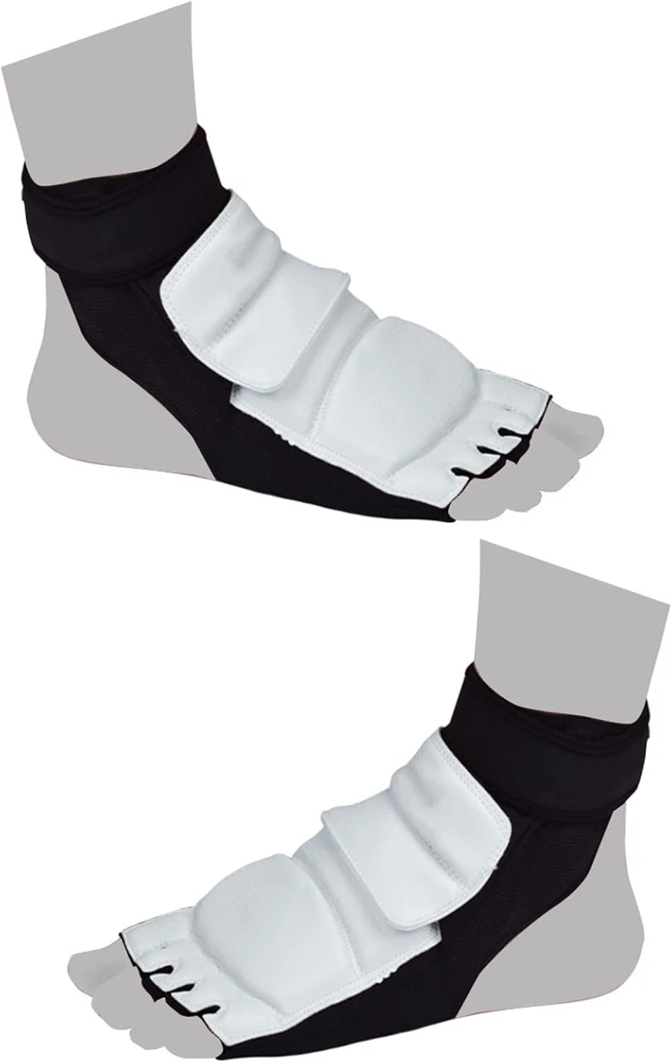 محافظ پای تکواندو، تنفس پذیر و الاستیک، کاهش ضربه، تناسب ایمن، ضد لغزش، فعالیت های مختلف، چرم PU فوم پنبه، ترکیب رنگ سیاه و سفید، بسته محافظ پای تکواندو، تنفس پذیر و الاستیک، کاهش ضربه، تناسب ایمن، ضد لغزش، فعالیت های مختلف، چرم PU فوم پنبه، ترکیب رنگ سیاه و سفید، بسته