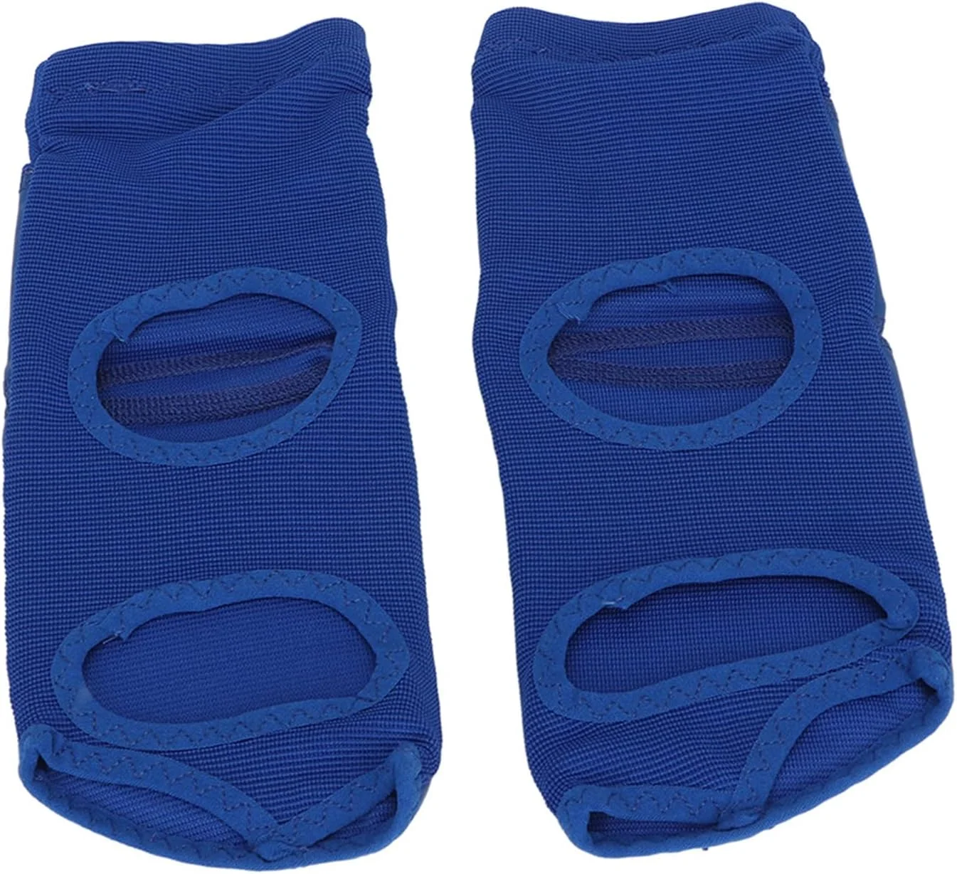 محافظ پای چرمی بوکس یونی‌سکس، نرم و راحت، کاهش نیروی ضربه، محافظت از روی پا و مچ پا، مناسب برای زنان و مردان، آبی (M)