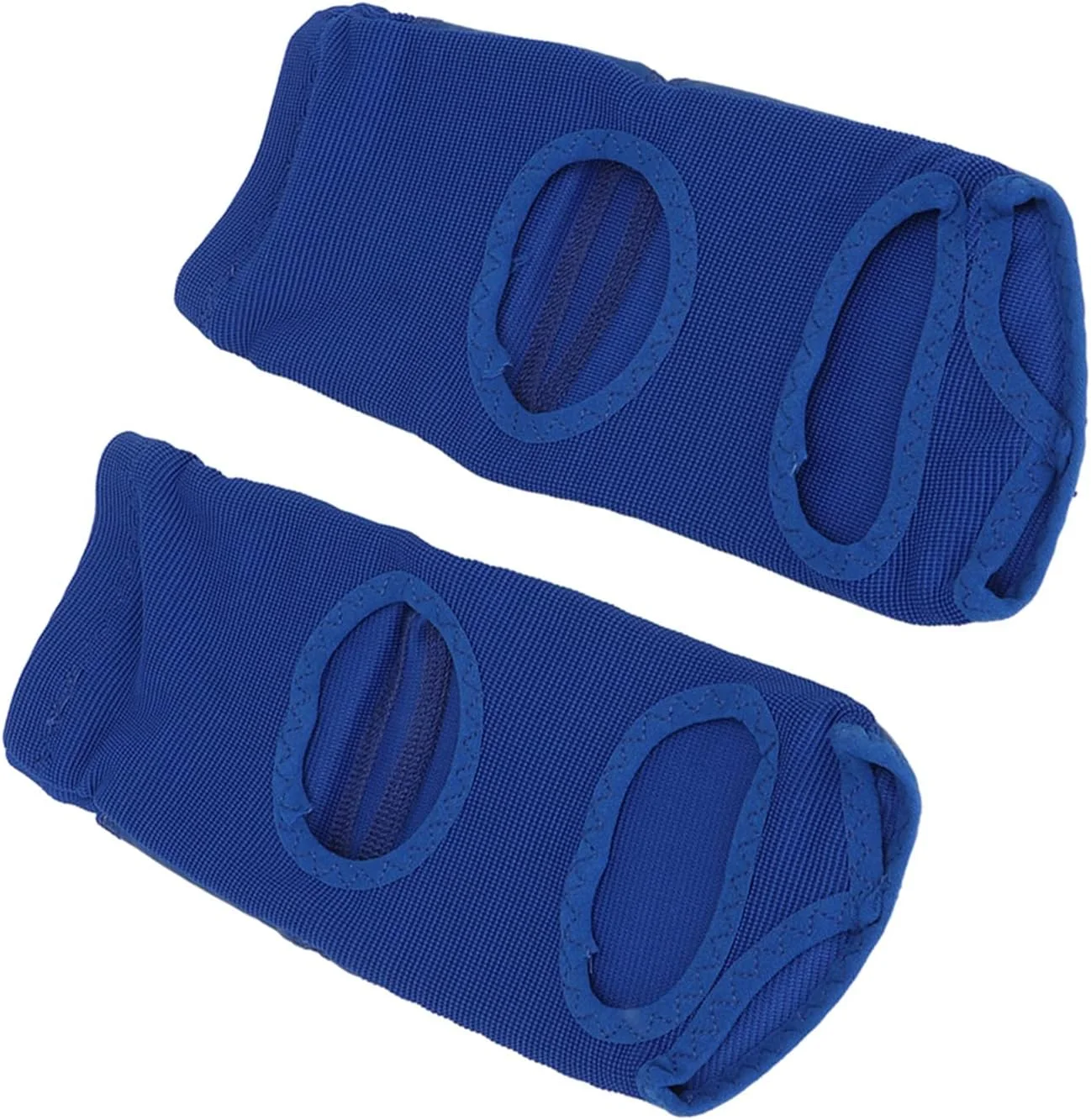 محافظ پا بوکس چرم PU نرم унисекс آبی سایز S 35 مناسب برای تمرین