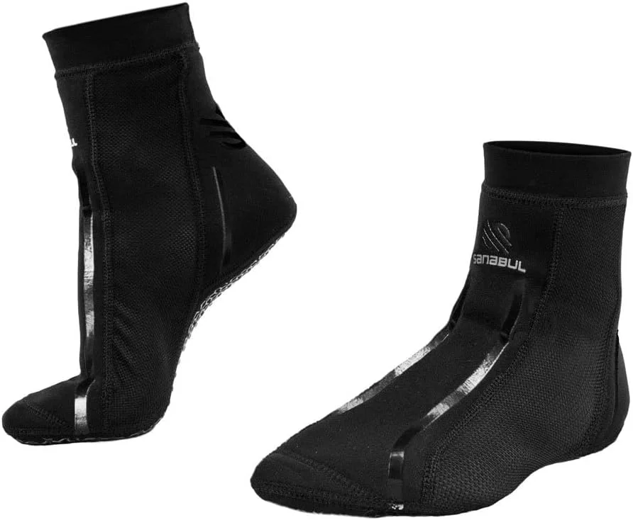 جوراب‌های چسبان پا سانابول مناسب آقایان و بانوان برای هنرهای رزمی ترکیبی، کیک بوکسینگ، کشتی، پیلاتس، یوگا و جلوگیری از لغزش