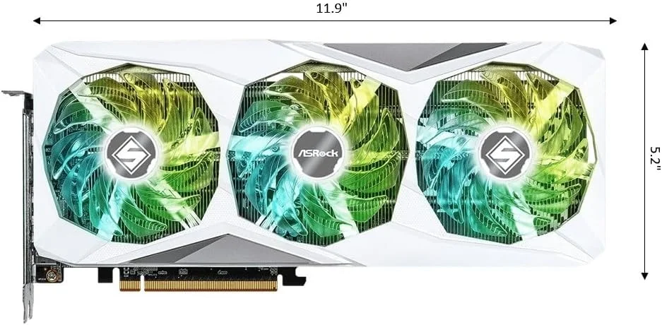 کارت گرافیک ASRock Radeon RX 7600 Steel Legend 8GO OC با 8 گیگابایت حافظه