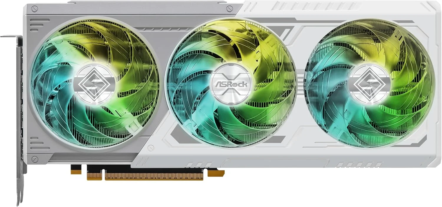 کارت گرافیک ASRock Intel ARC B580 Steel Legend با ۱۲ گیگابایت حافظه OC 2800 مگاهرتز، ۱۹ گیگابیت بر ثانیه، ۱۹۲ بیت GDDR6، رزولوشن ۷۶۸۰x۴۳۲۰، توان ۶۵۰ وات و سه فن کارت گرافیک ASRock Intel ARC B580 Steel Legend با ۱۲ گیگابایت حافظه OC 2800 مگاهرتز، ۱۹ گیگابیت بر ثانیه، ۱۹۲ بیت GDDR6، رزولوشن ۷۶۸۰x۴۳۲۰، توان ۶۵۰ وات و سه فن