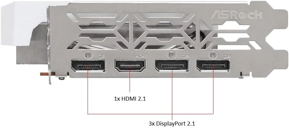 کارت گرافیک ASRock Radeon RX 7600 Steel Legend 8GO OC با 8 گیگابایت حافظه