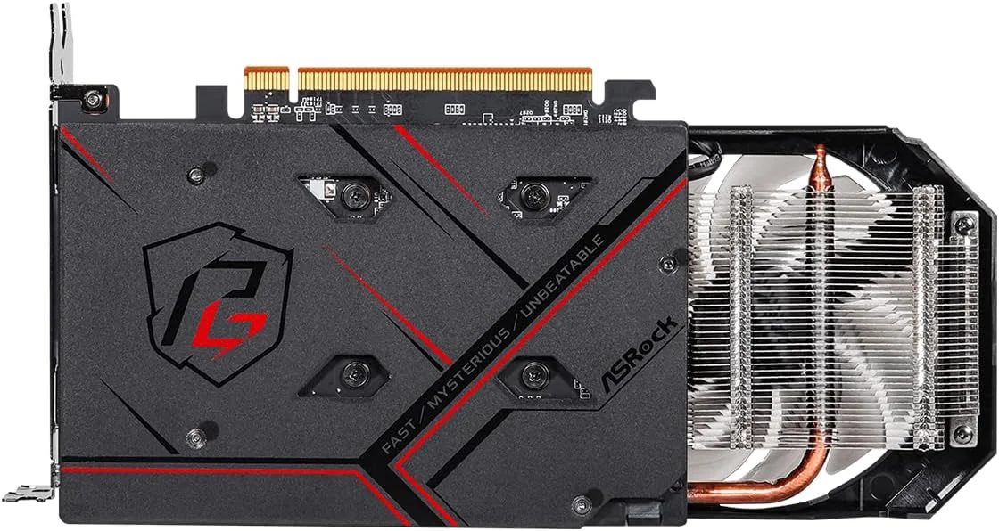 کارت گرافیک ASRock Radeon RX 6500 XT Phantom Gaming با 4 گیگابایت حافظه GDDR6، معماری RDNA2، AMD FidelityFX، 1024 هسته پردازشی، فرکانس بوست 2820 مگاهرتز، مشکی کارت گرافیک ASRock Radeon RX 6500 XT Phantom Gaming با 4 گیگابایت حافظه GDDR6، معماری RDNA2، AMD FidelityFX، 1024 هسته پردازشی، فرکانس بوست 2820 مگاهرتز، مشکی