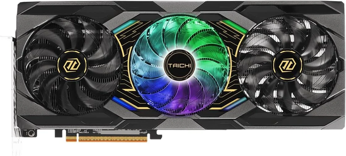 کارت گرافیک ASRock Radeon RX 9070 XT Taichi 16GB OC، معماری AMD RDNA، فرکانس بوست 3100 مگاهرتز، 16 گیگابایت GDDR6، DisplayPort 2.1a، HDMI 2.1b، خنک کننده سه فن، طراحی 16 فاز قدرت کارت گرافیک ASRock Radeon RX 9070 XT Taichi 16GB OC، معماری AMD RDNA، فرکانس بوست 3100 مگاهرتز، 16 گیگابایت GDDR6، DisplayPort 2.1a، HDMI 2.1b، خنک کننده سه فن، طراحی 16 فاز قدرت