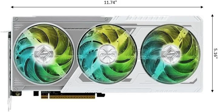 کارت گرافیک ASRock AMD Radeon™ RX 9060 XT Steel Legend 16GB OC کارت گرافیک ASRock AMD Radeon™ RX 9060 XT Steel Legend 16GB OC