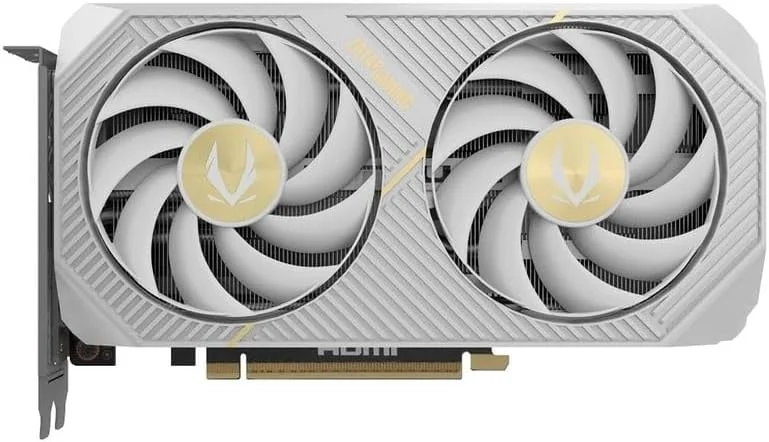 کارت گرافیک گیمینگ زوتک مدل GeForce RTX 5060 Ti 16GB Twin Edge OC White Edition DLSS 4 با حافظه 16GB GDDR7 128-bit 28 Gbps PCIE 5.0، خنک کننده IceStorm 2.0، آماده SFF، ZT-B50620Q-10M