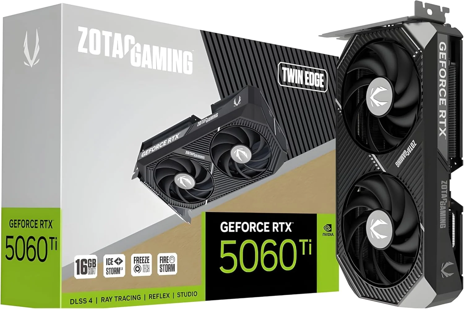 کارت گرافیک ZOTAC GAMING GeForce RTX 5060 Ti 16GB Twin Edge