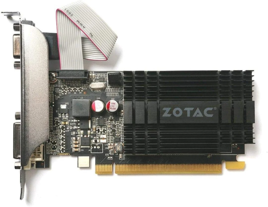 کارت گرافیک ZOTAC GeForce GT 710 با حافظه 2GB DDR3 کارت گرافیک ZOTAC GeForce GT 710 با حافظه 2GB DDR3