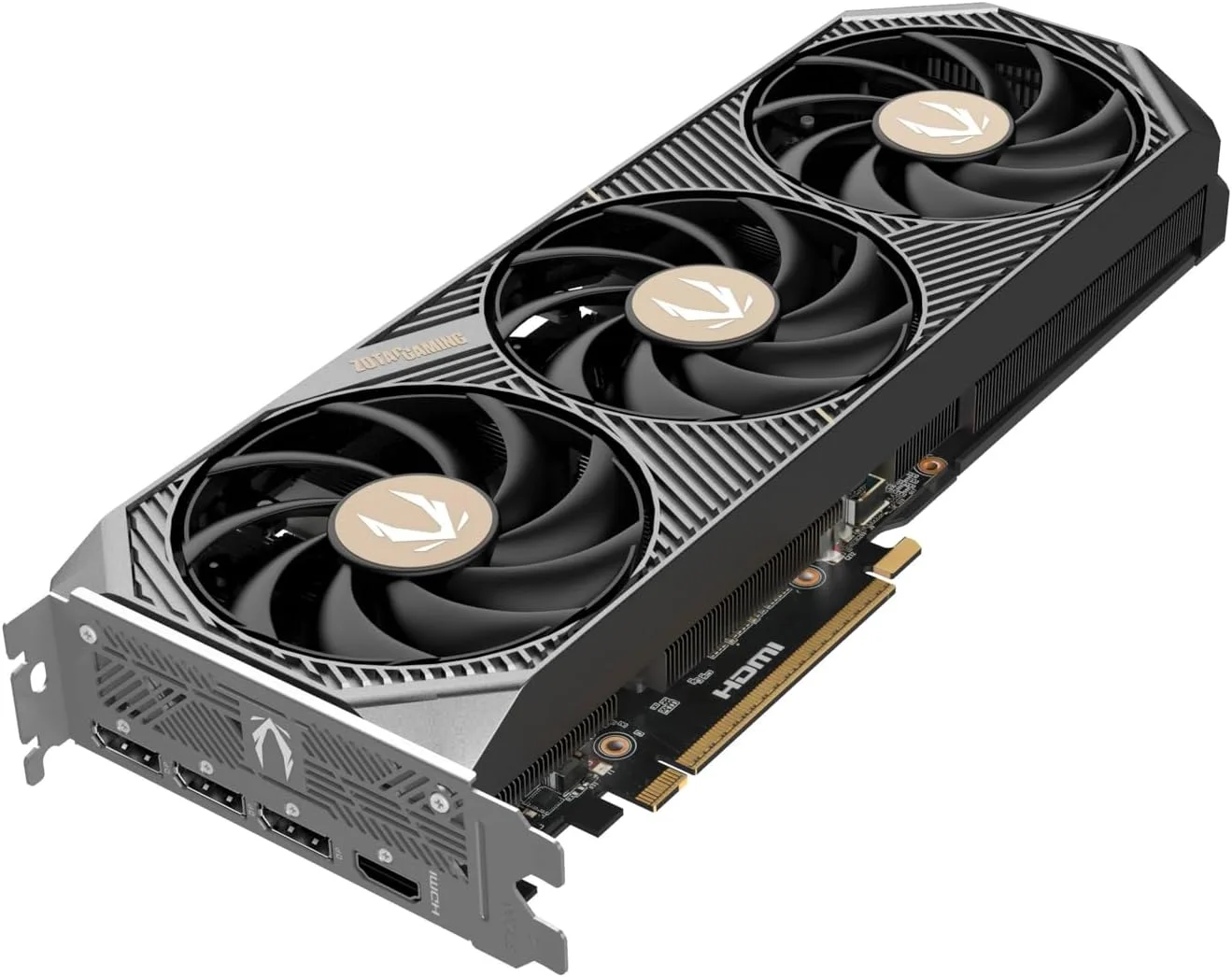 کارت گرافیک گیمینگ ZOTAC Gaming GeForce RTX 5070 Solid OC DLSS 4 با 12 گیگابایت حافظه GDDR7، رابط 192 بیتی، سرعت 28 گیگابیت بر ثانیه، PCIE 5.0، خنک کننده IceStorm 2.0، نورپردازی Spectra RGB، ZT-B50700J-10P