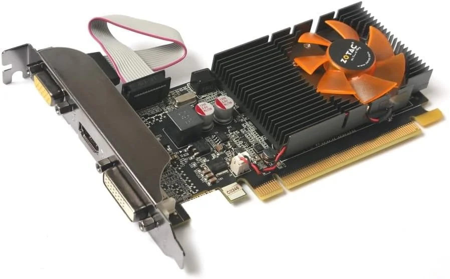 کارت گرافیک زوتاک GeForce GT 710 NVIDIA با 2 گیگابایت حافظه GDDR3