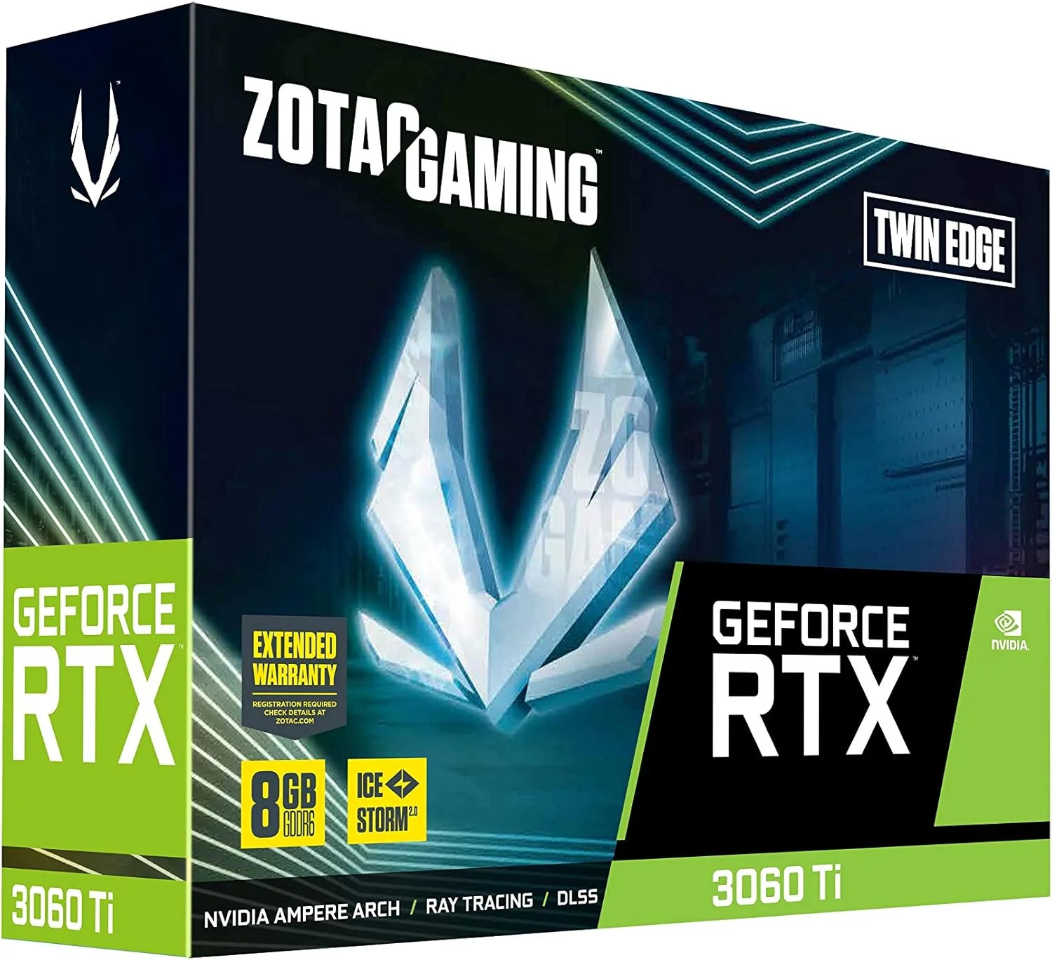 کارت گرافیک Zotac Gaming GeForce RTX 3060 Ti Twin Edge LHR