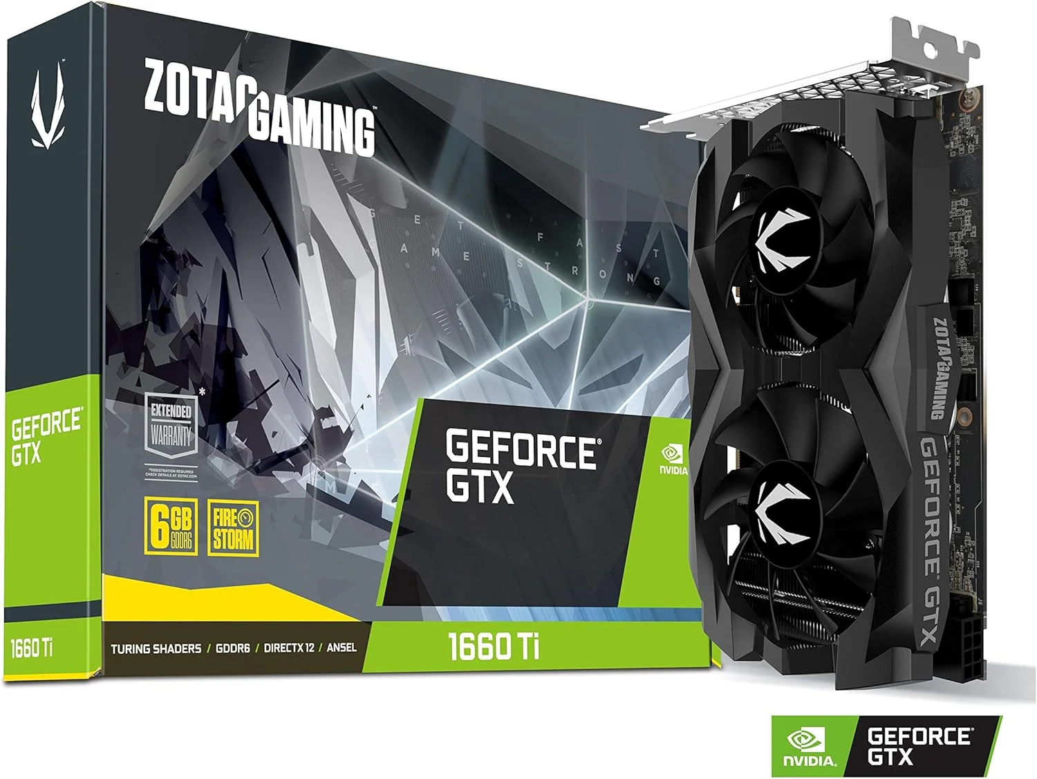 کارت گرافیک گیمینگ فوق فشرده ZOTAC GeForce VR Ready مدل ZT-T16610F-10L