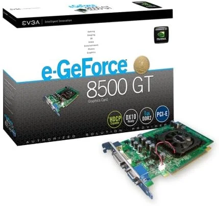 کارت گرافیک EVGA 01G-P2-N793-LR GeForce 8500 GT با 1 گیگابایت حافظه GDDR2 کارت گرافیک EVGA 01G-P2-N793-LR GeForce 8500 GT با 1 گیگابایت حافظه GDDR2