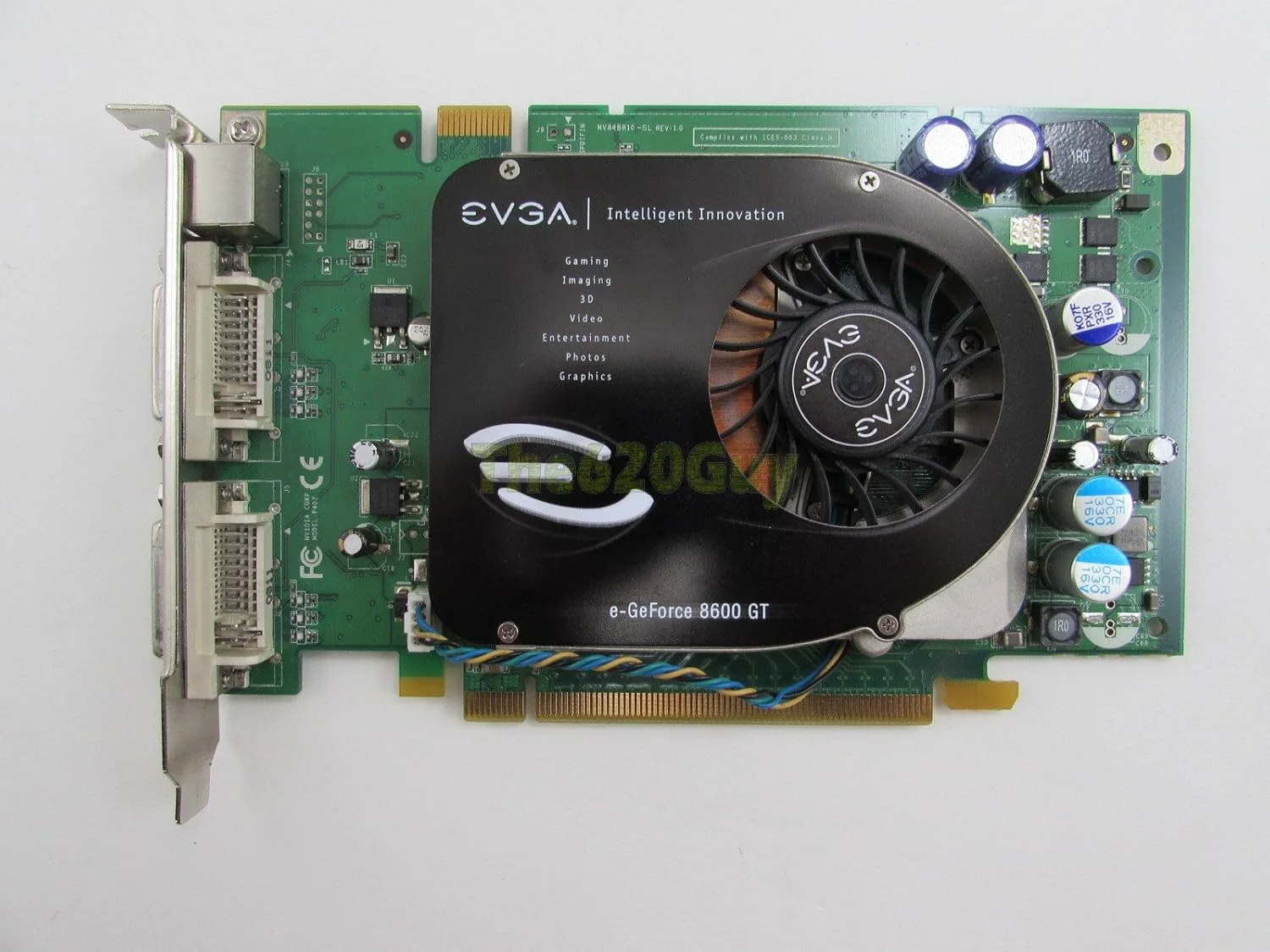 کارت گرافیک ای وی جی ای مدل e-GeForce 8600 GT با 256 مگابایت حافظه PCI-Express کارت گرافیک ای وی جی ای مدل e-GeForce 8600 GT با 256 مگابایت حافظه PCI-Express