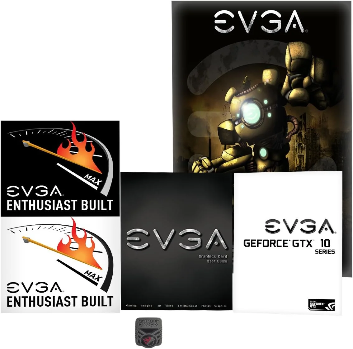 کارت گرافیک مشکی 6 گیگابایتی EVGA GeForce GAMING ACX 3.0/ GDDR5/LED/DX12 با پشتیبانی از OSD کارت گرافیک مشکی 6 گیگابایتی EVGA GeForce GAMING ACX 3.0/ GDDR5/LED/DX12 با پشتیبانی از OSD
