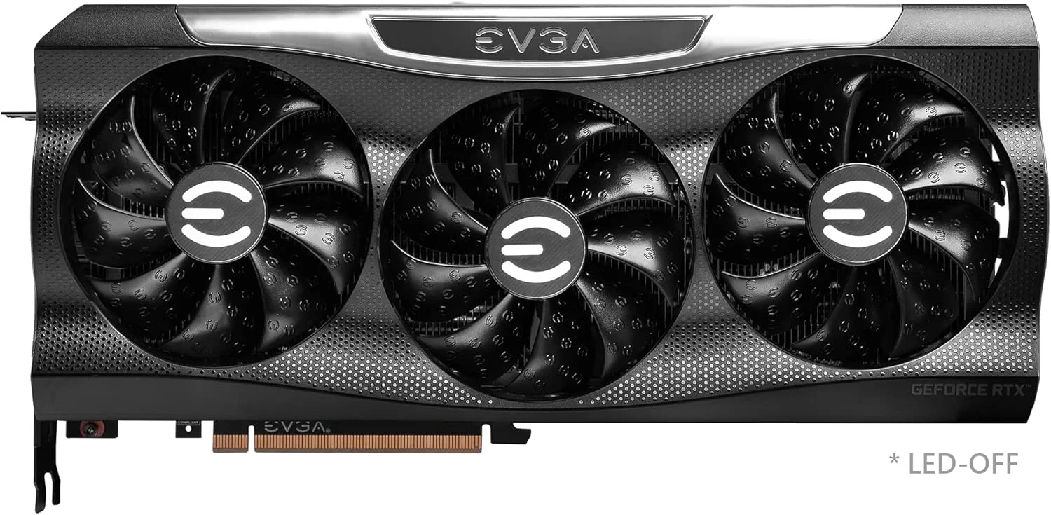 کارت گرافیک EVGA GeForce RTX 3080 FTW3 Ultra Gaming، با 12 گیگابایت حافظه GDDR6X، فناوری iCX3، نورپردازی ARGB LED و صفحه پشتی فلزی