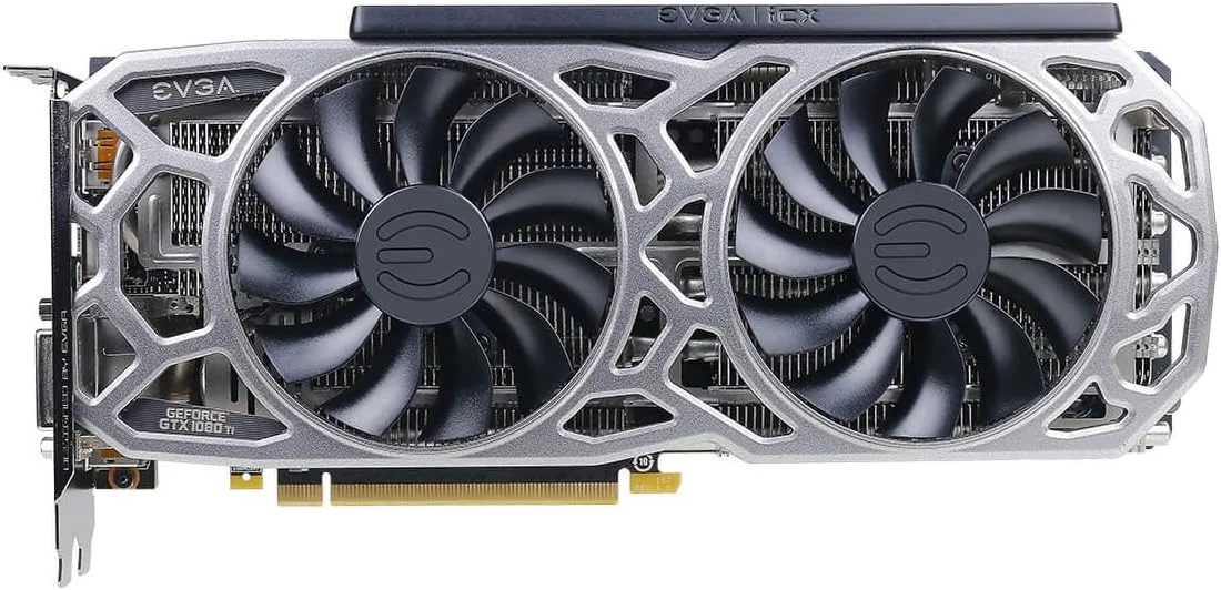 کارت گرافیک EVGA GeForce GTX 1080 Ti GAMING 11GB GDDR5X iCX Technology - 9 سنسور حرارتی و نورپردازی RGB