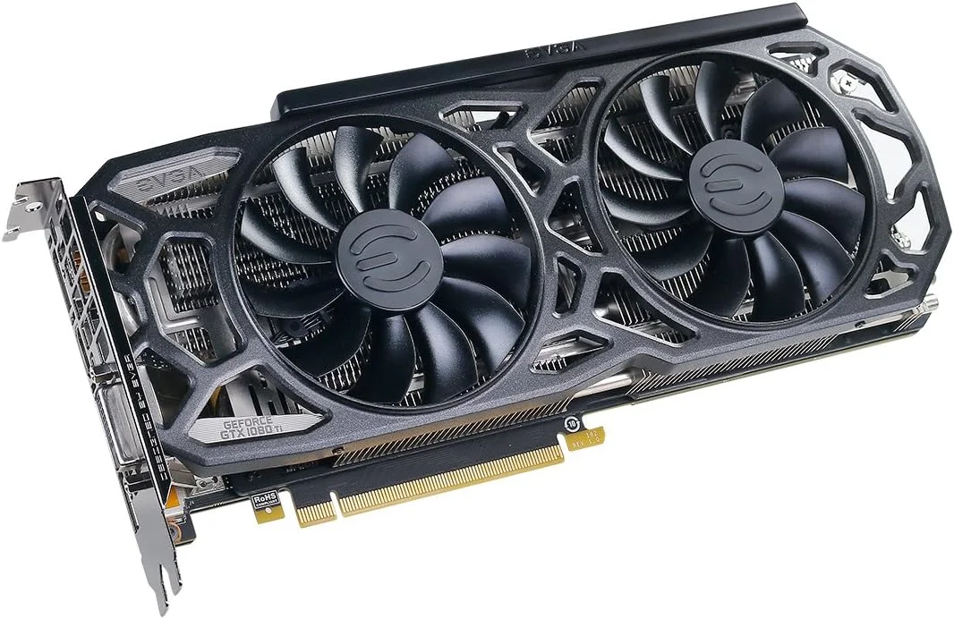 کارت گرافیک EVGA GeForce GTX 1080 Ti SC Black Edition GAMING، با 11 گیگابایت حافظه GDDR5X، خنک کننده iCX و LED، طراحی بهینه جریان هوا، کارت گرافیک با پره های در هم تنیده 11G-P4-6393-KR کارت گرافیک EVGA GeForce GTX 1080 Ti SC Black Edition GAMING، با 11 گیگابایت حافظه GDDR5X، خنک کننده iCX و LED، طراحی بهینه جریان هوا، کارت گرافیک با پره های در هم تنیده 11G-P4-6393-KR
