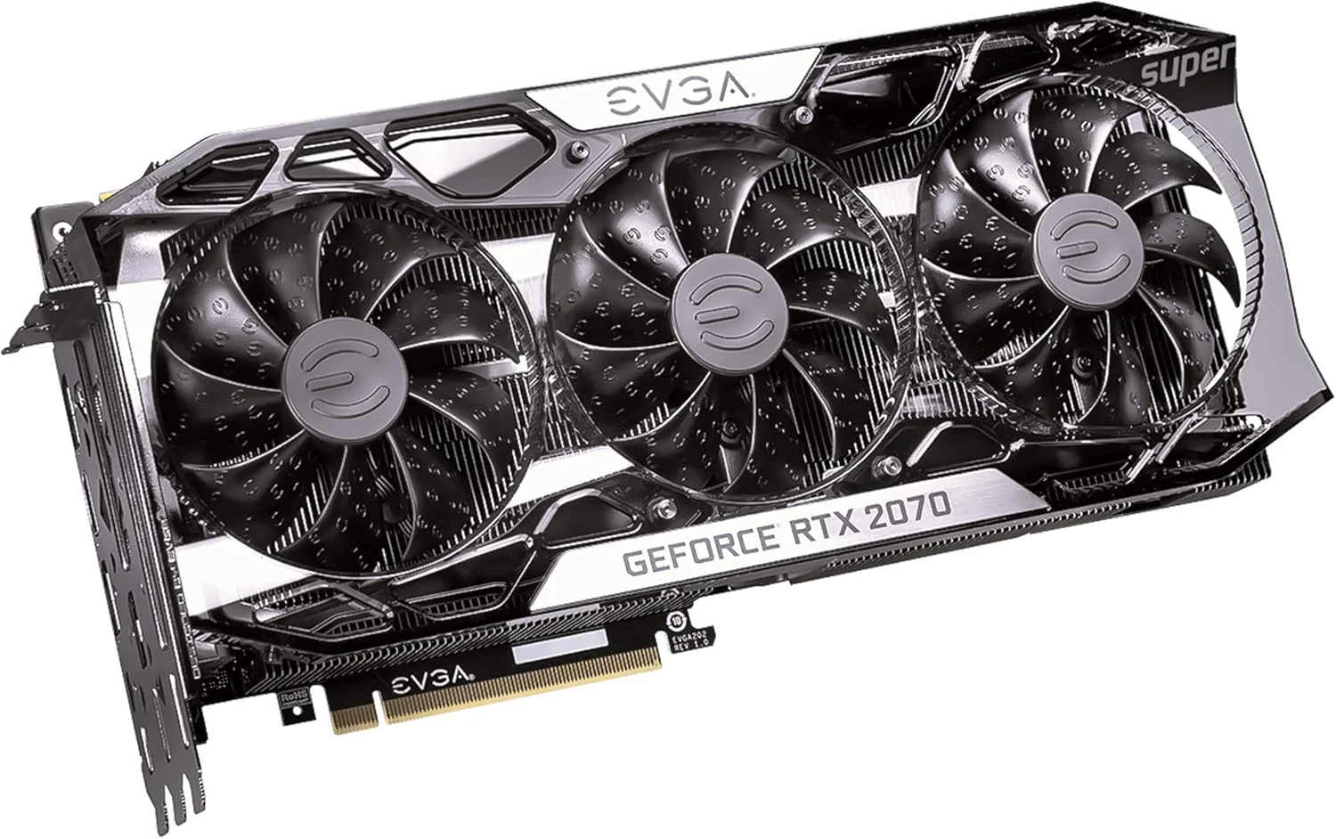 کارت گرافیک EVGA GeForce RTX 2070 Super FTW3 Ultra، اورکلاک شده، 2.75 اسلات خنک کننده سه گانه + iCX2، دمای 65 درجه در گیمینگ، RGB، دارای صفحه پشتی فلزی، 8 گیگابایت GDDR6، 08G-P4-3277-KR کارت گرافیک EVGA GeForce RTX 2070 Super FTW3 Ultra، اورکلاک شده، 2.75 اسلات خنک کننده سه گانه + iCX2، دمای 65 درجه در گیمینگ، RGB، دارای صفحه پشتی فلزی، 8 گیگابایت GDDR6، 08G-P4-3277-KR