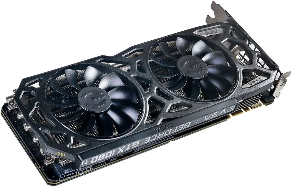 کارت گرافیک EVGA GeForce GTX 1080 Ti SC Black Edition GAMING، با 11 گیگابایت حافظه GDDR5X، خنک کننده iCX و LED، طراحی بهینه جریان هوا، کارت گرافیک با پره های در هم تنیده 11G-P4-6393-KR کارت گرافیک EVGA GeForce GTX 1080 Ti SC Black Edition GAMING، با 11 گیگابایت حافظه GDDR5X، خنک کننده iCX و LED، طراحی بهینه جریان هوا، کارت گرافیک با پره های در هم تنیده 11G-P4-6393-KR