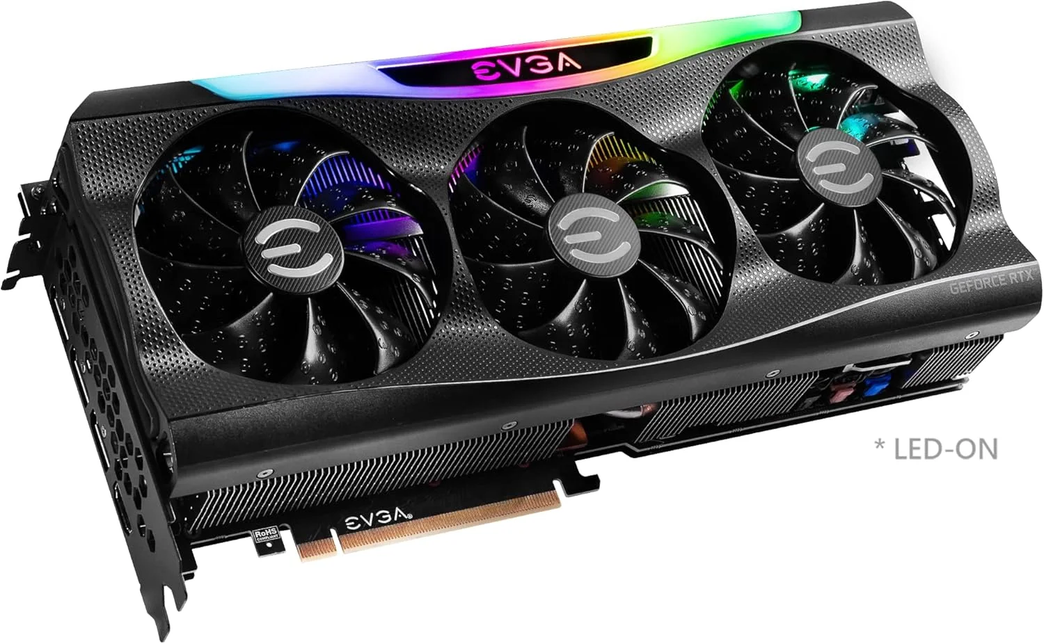 کارت گرافیک EVGA GeForce RTX 3080 FTW3 Ultra Gaming، با 12 گیگابایت حافظه GDDR6X، فناوری iCX3، نورپردازی ARGB LED و صفحه پشتی فلزی