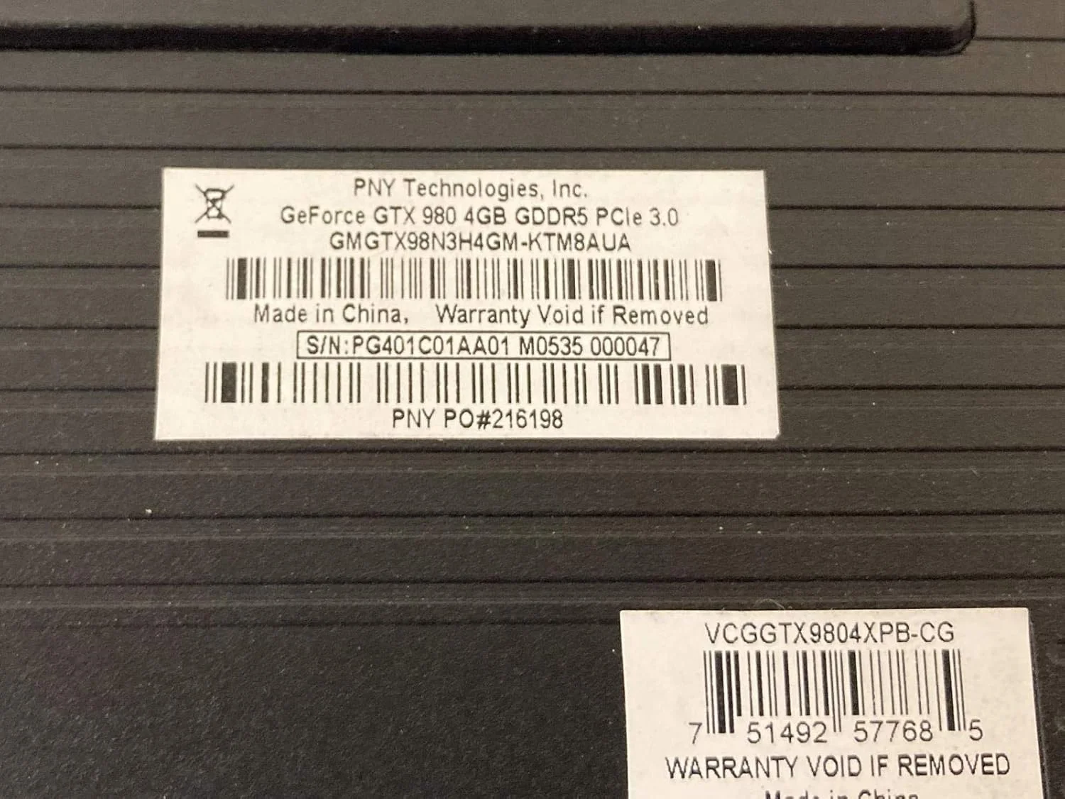 کارت گرافیک پیشرفته گیمینگ Nvidia GeForce GTX 980 با 4 گیگابایت حافظه GDDR5، PCIe 3.0 x16، SLI، DVI/HDMI/DP کارت گرافیک پیشرفته گیمینگ Nvidia GeForce GTX 980 با 4 گیگابایت حافظه GDDR5، PCIe 3.0 x16، SLI، DVI/HDMI/DP