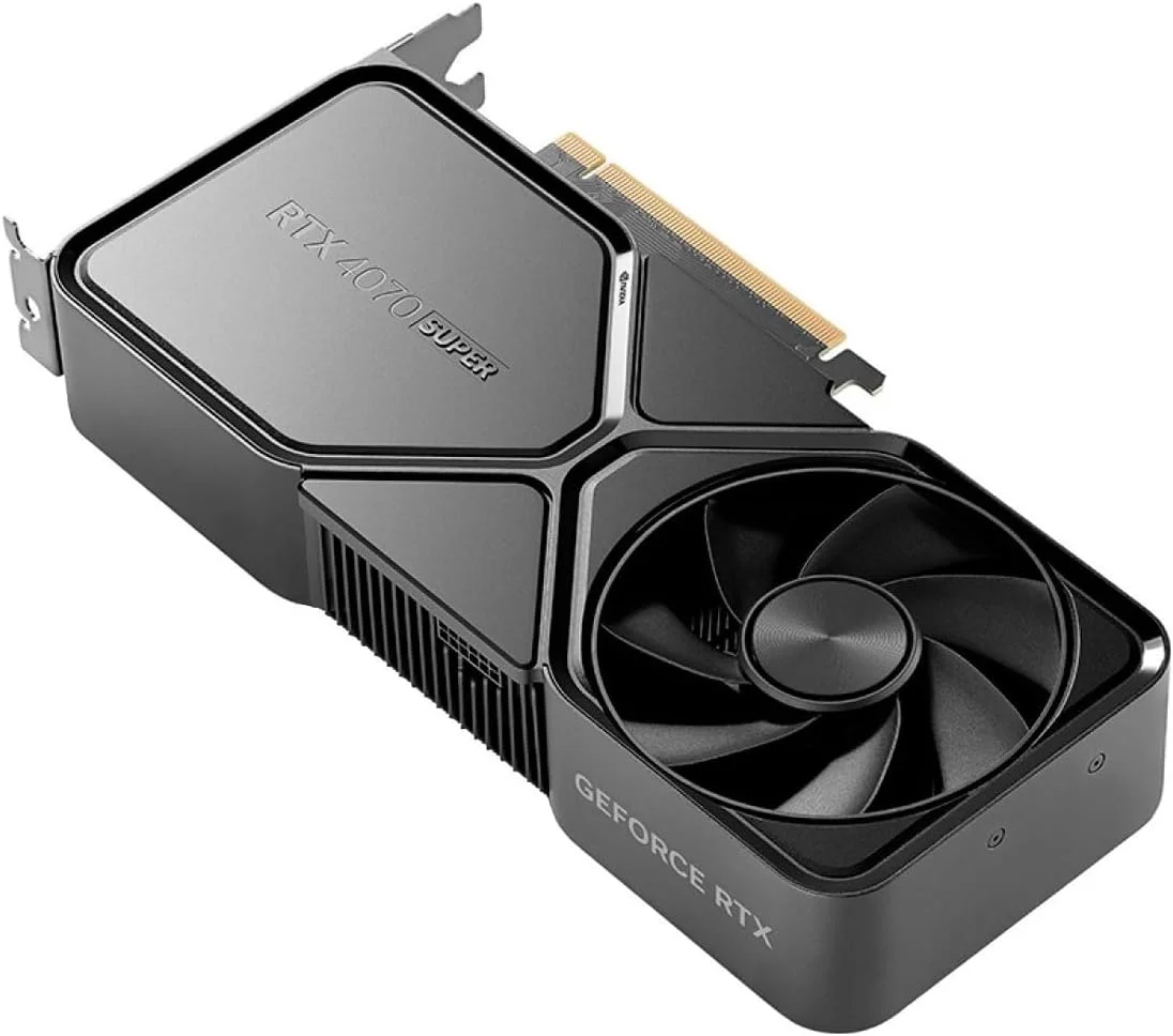 کارت گرافیک NVIDIA - GeForce RTX 4070 Super 12GB GDDR6X - تیتانیوم/مشکی