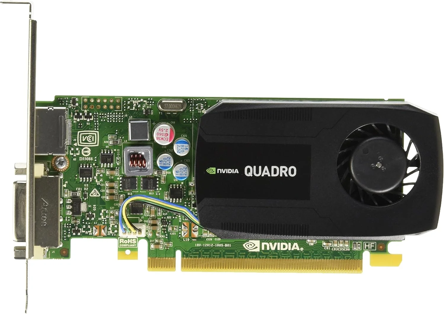 کارت گرافیک NVIDIA Quadro K420 - کارت گرافیک باریک