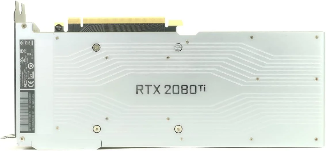 کارت گرافیک انویدیا GEFORCE RTX 2080 TI Founders Edition با 11 گیگابایت حافظه GDDR6 (GeForce RTX 2080 Ti, 11 GB, GDDR6, 352 bit, 7680 x 4320 pixels, 2 فن) کارت گرافیک انویدیا GEFORCE RTX 2080 TI Founders Edition با 11 گیگابایت حافظه GDDR6 (GeForce RTX 2080 Ti, 11 GB, GDDR6, 352 bit, 7680 x 4320 pixels, 2 فن)