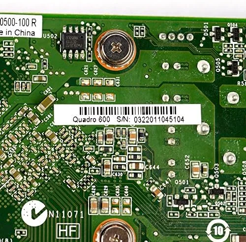 کارت گرافیک دسکتاپ Nvidia Genuine Quadro 600 PCI-E با حافظه 1 گیگابایت مدل NVA-P1033-000