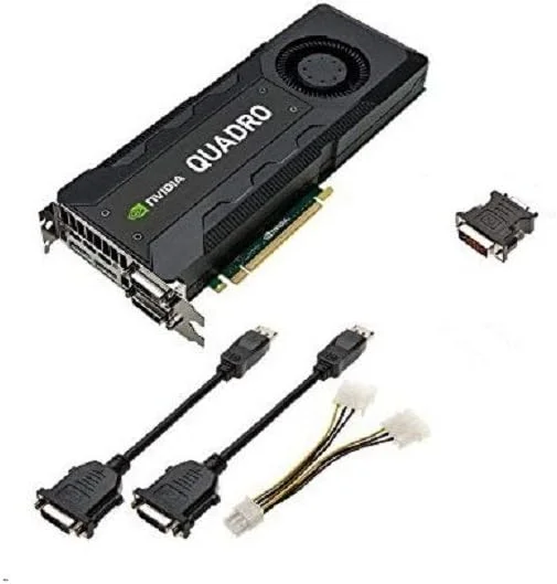 کارت گرافیک انویدیا Quadro K5200 با 8 گیگابایت حافظه GDDR5، 256 بیتی، PCI Express 3.0 x16، با ارتفاع کامل کارت گرافیک انویدیا Quadro K5200 با 8 گیگابایت حافظه GDDR5، 256 بیتی، PCI Express 3.0 x16، با ارتفاع کامل