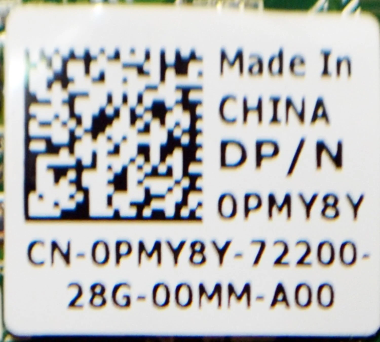 کارت گرافیک انویدیا مدل PMY8Y اورجینال Dell Precision M4600 Quadro 2000M با حافظه 2GB SDRAM مناسب لپ تاپ