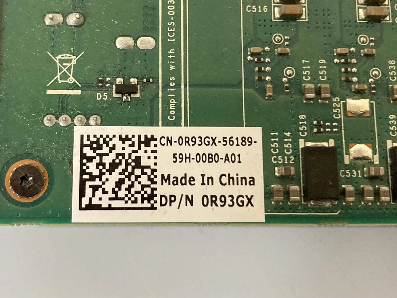 کارت گرافیک کامپیوتر انویدیا Quadro K5200 با 8 گیگابایت حافظه و 256 بیت Dell R93GX