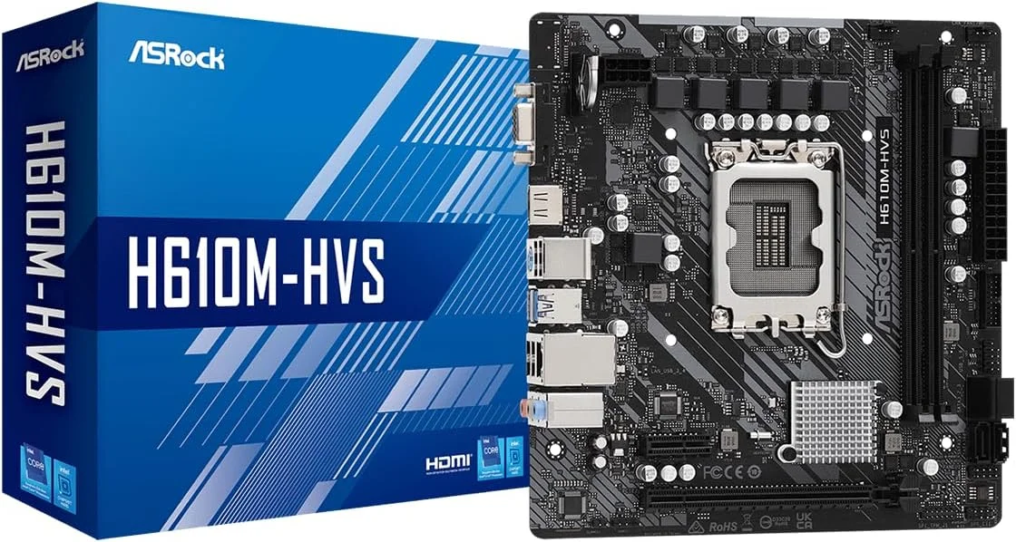 مادربرد ASRock H610M-HVS سوکت 1700 DDR4 مادربرد ASRock H610M-HVS سوکت 1700 DDR4