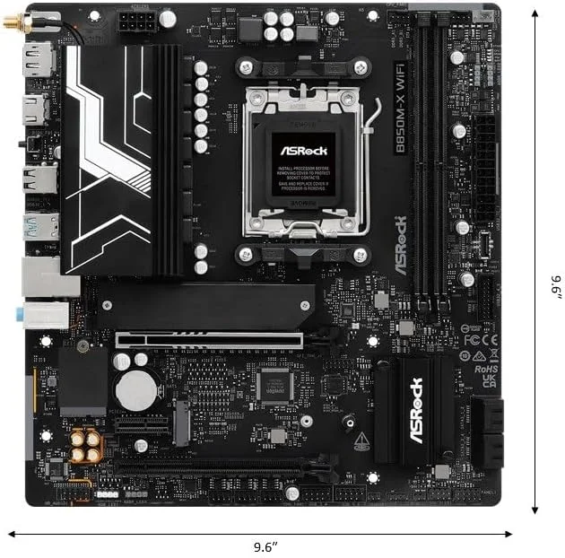 مادربرد ASRock B850M-X WiFi R2.0 Micro-ATX مدل MB6752